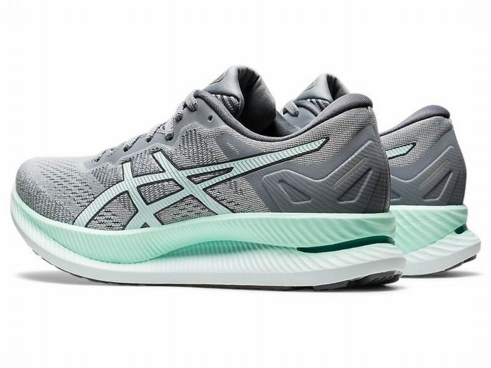 Chaussures Running Asics GLIDERIDE Femme Grise Menthe | SAB-102479