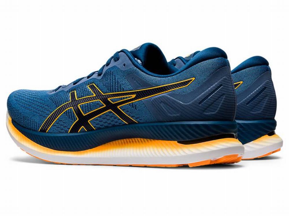 Chaussures Running Asics GLIDERIDE Homme Grise Bleu | HIP-196035