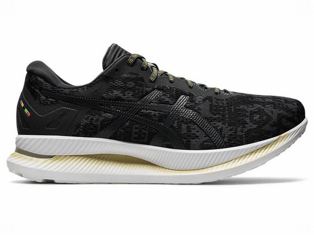 Chaussures Running Asics GLIDERIDE Homme Noir Grise | KEQ-972345