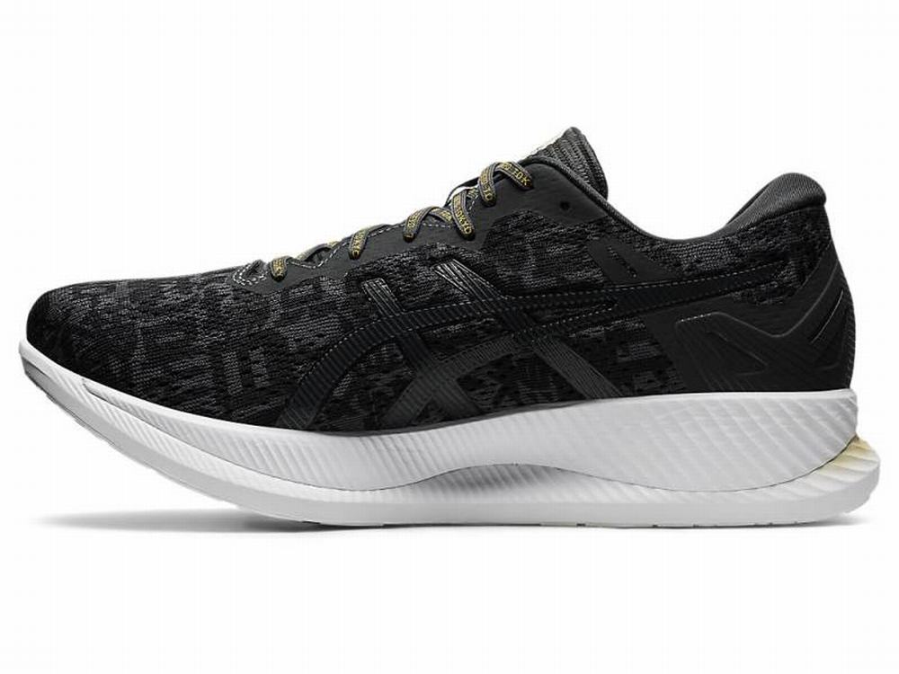 Chaussures Running Asics GLIDERIDE Homme Noir Grise | KEQ-972345