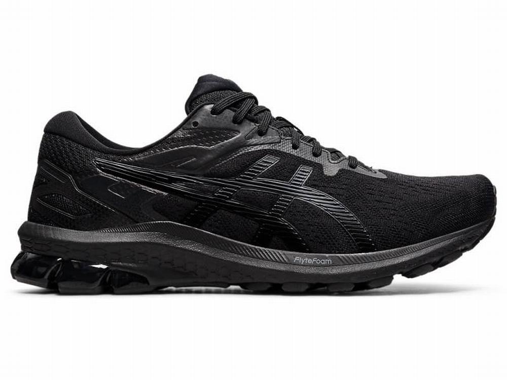 Chaussures Running Asics GT-1000 10 (4E) Homme Noir | BXN-914683