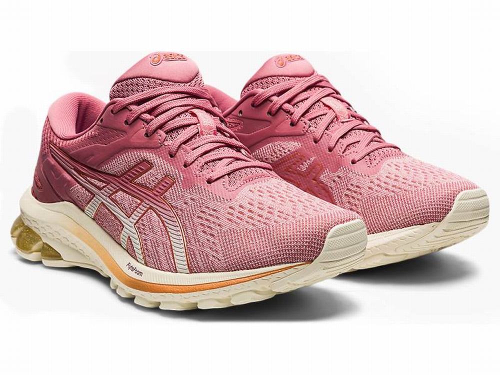 Chaussures Running Asics GT-1000 10 Femme Rose Rose | XJZ-704351