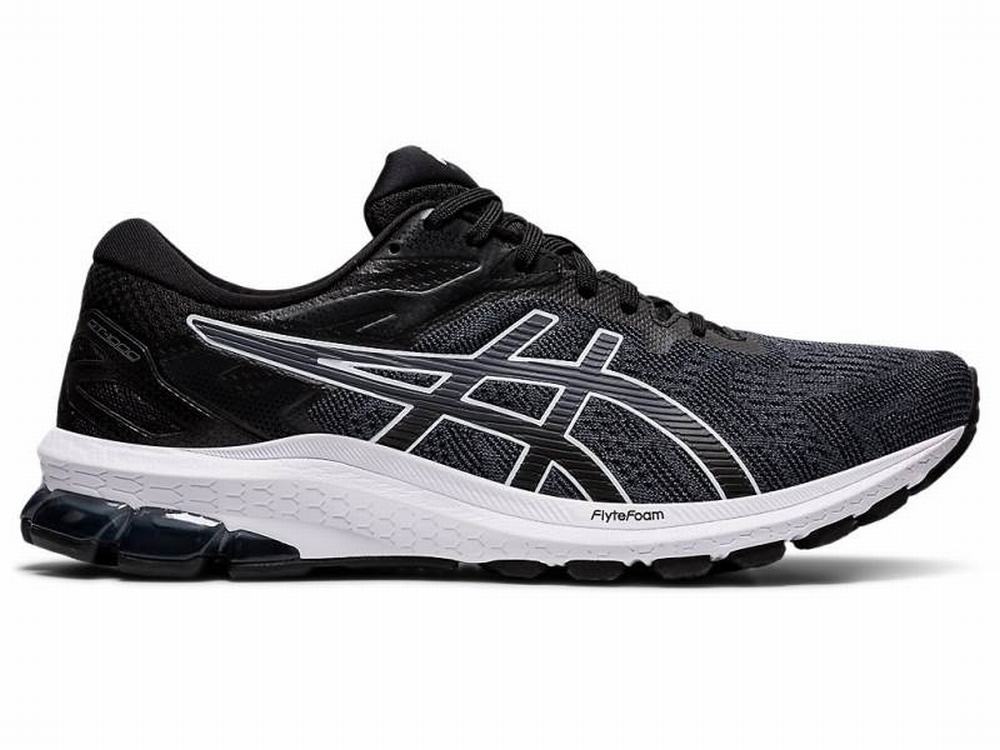 Chaussures Running Asics GT-1000 10 Homme Noir Blanche | CUV-960513