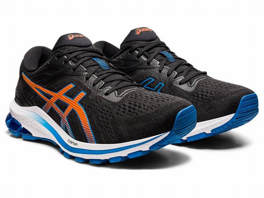 Chaussures Running Asics GT-1000 10 Homme Noir Bleu | SYH-192380