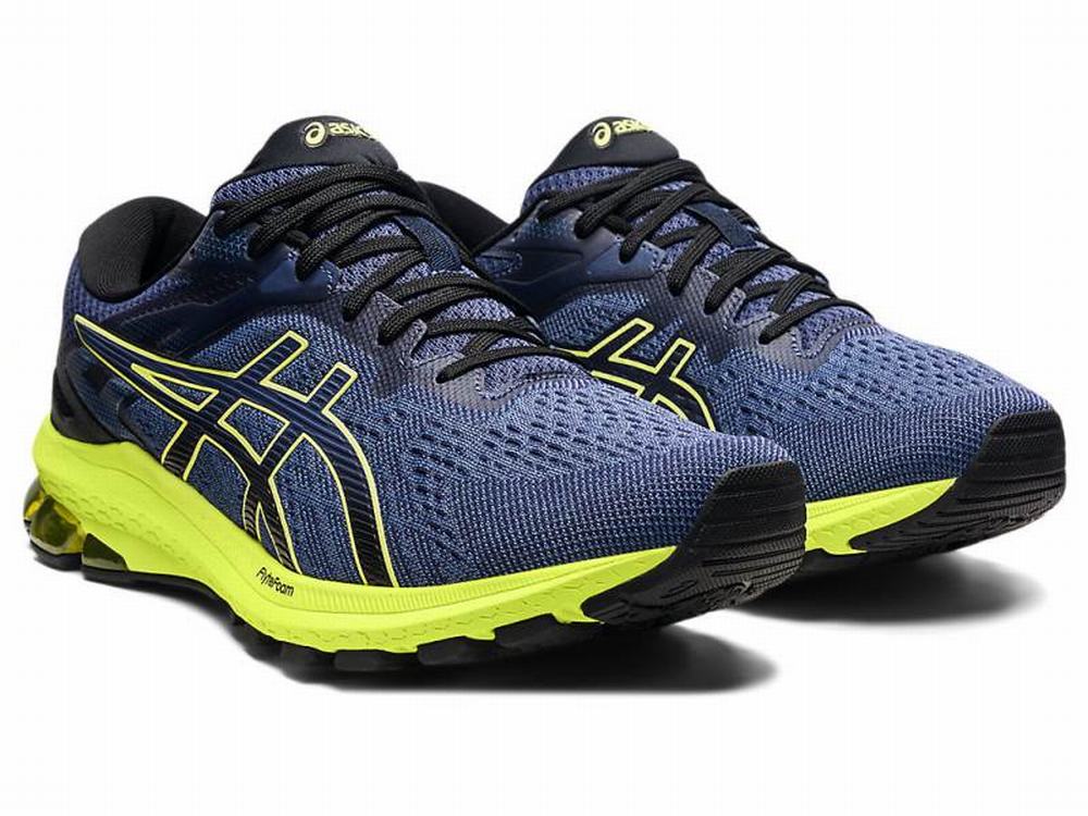 Chaussures Running Asics GT-1000 10 Homme Bleu | XBT-530146