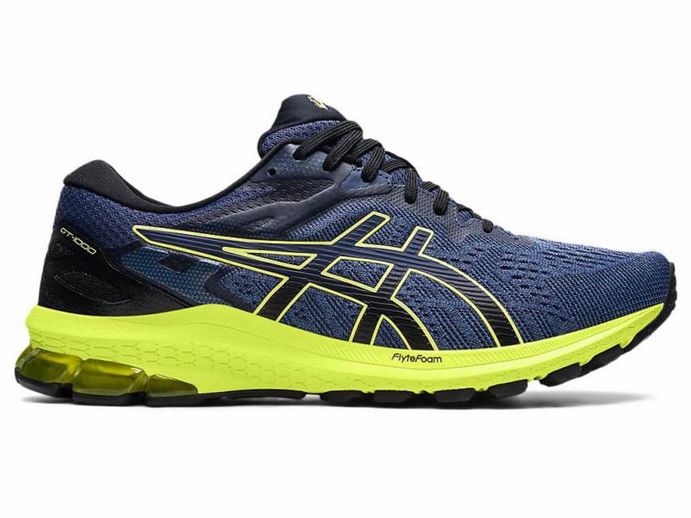 Chaussures Running Asics GT-1000 10 Homme Bleu | XBT-530146