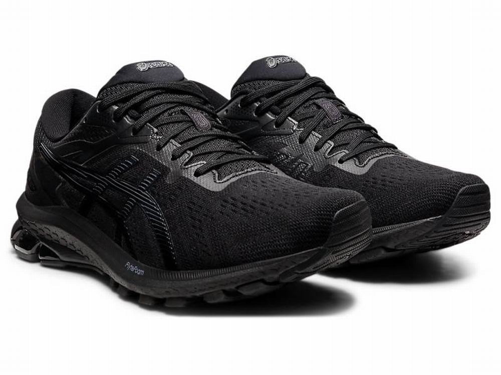 Chaussures Running Asics GT-1000 (2E) Homme Noir | YHG-241097