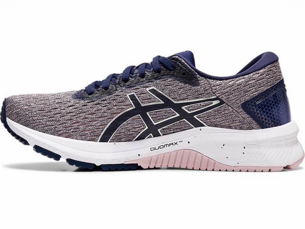 Chaussures Running Asics GT-1000 9 Femme Rose Bleu Marine | CJD-809264