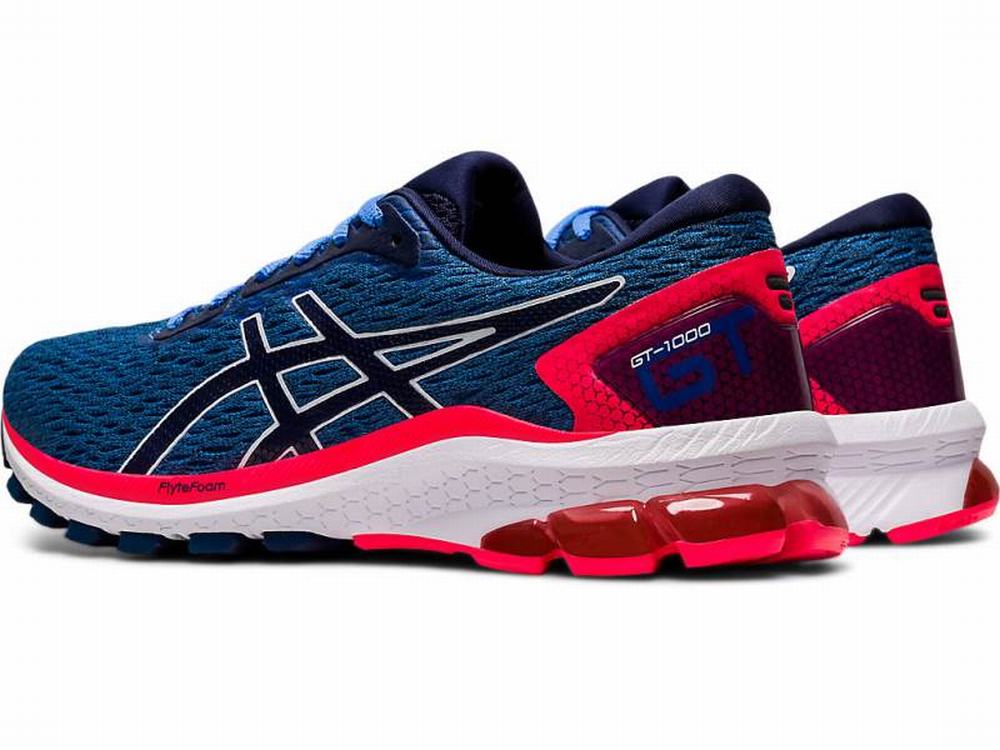 Chaussures Running Asics GT-1000 9 Femme Bleu Bleu Marine | DIX-425970