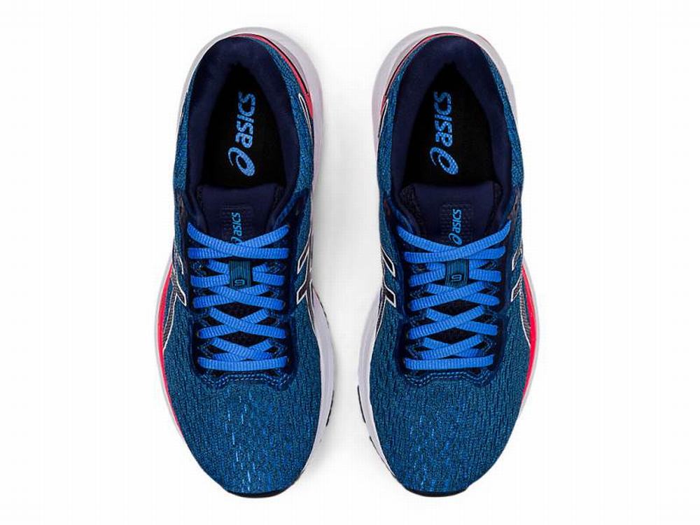 Chaussures Running Asics GT-1000 9 Femme Bleu Bleu Marine | DIX-425970