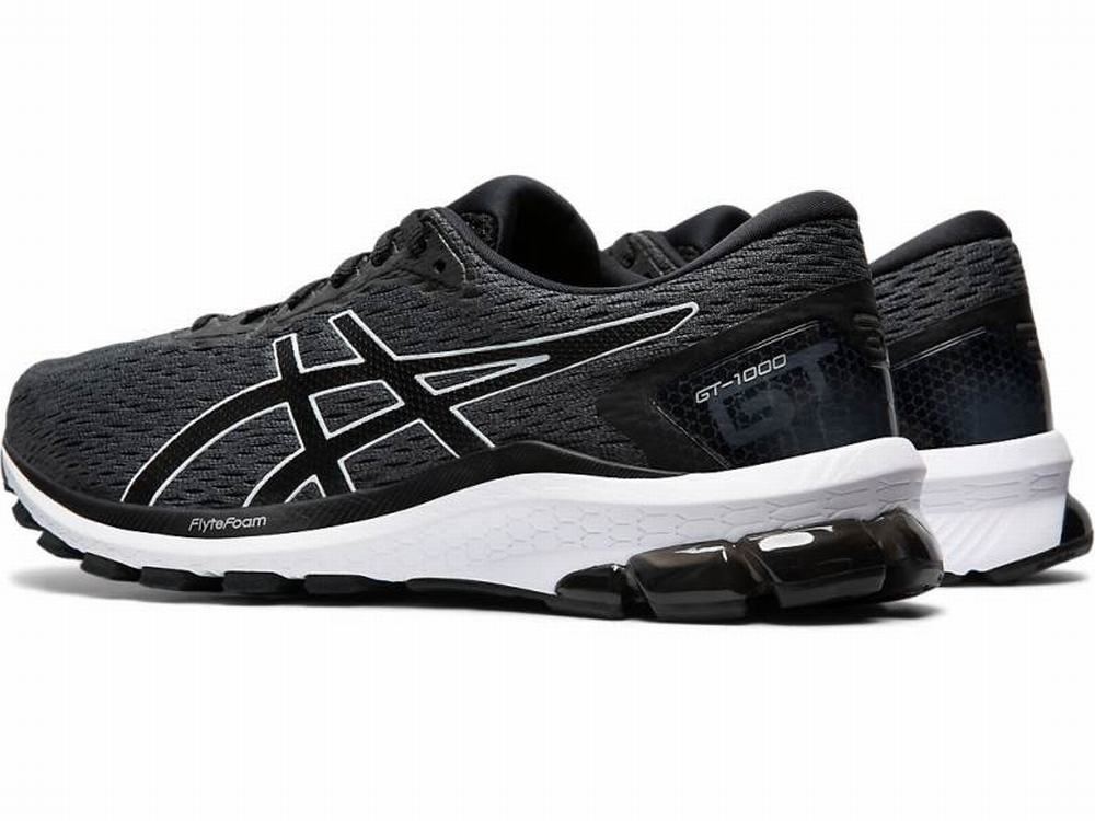 Chaussures Running Asics GT-1000 9 Homme Noir Grise | UAB-415678