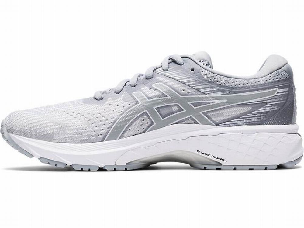 Chaussures Running Asics GT-2000 8 Femme Blanche Grise | SUX-381769