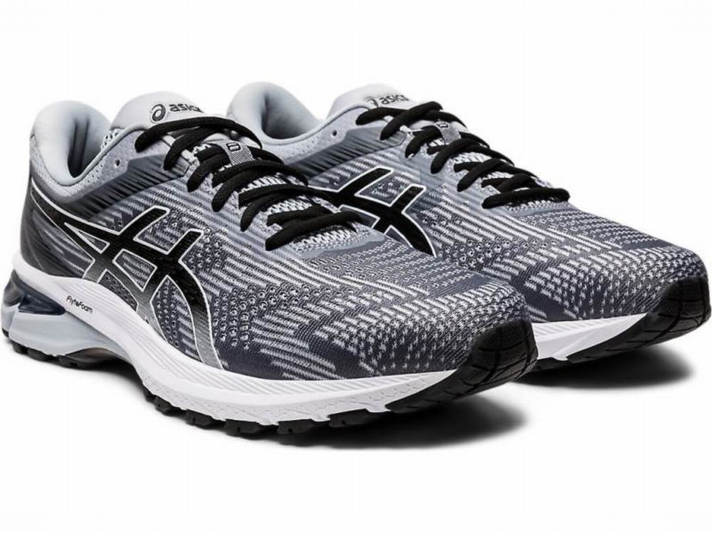 Chaussures Running Asics GT-2000 8 Homme Noir Grise | ONT-219708