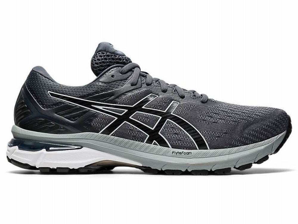 Chaussures Running Asics GT-2000 9 (2E) Homme Noir Grise | UTM-473605