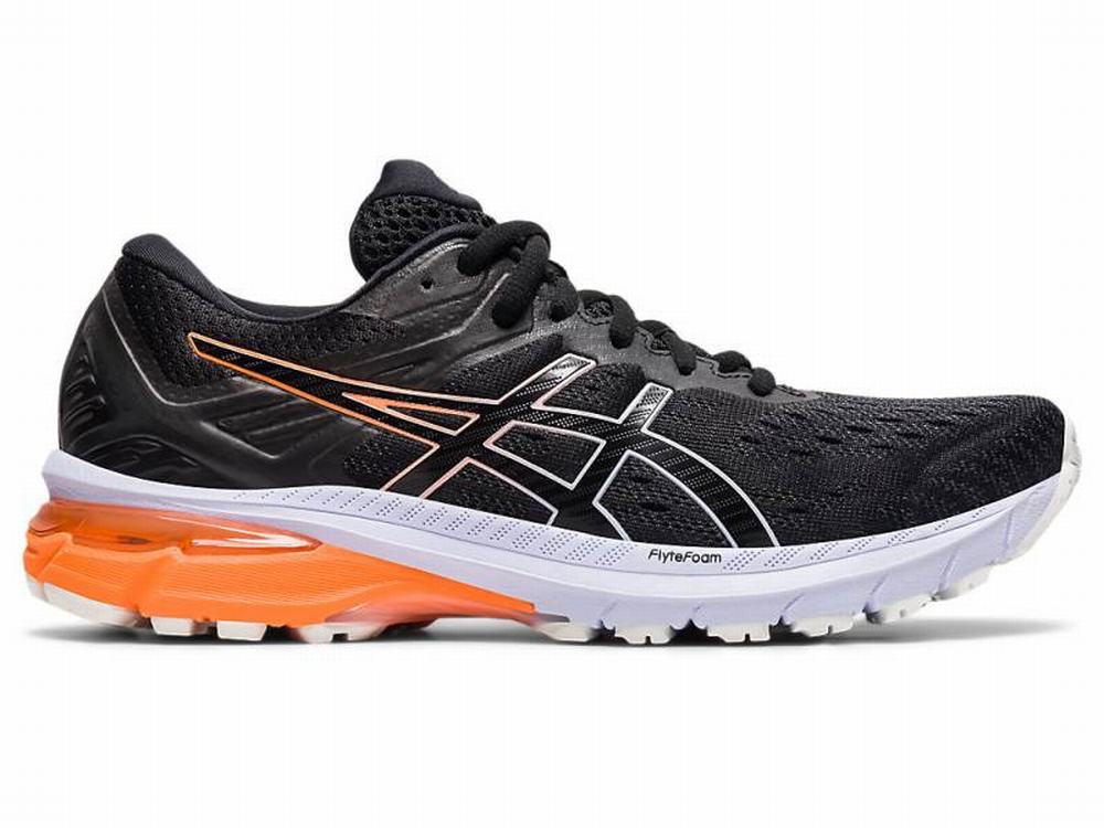 Chaussures Running Asics GT-2000 9 (D) Femme Noir | KOQ-793416