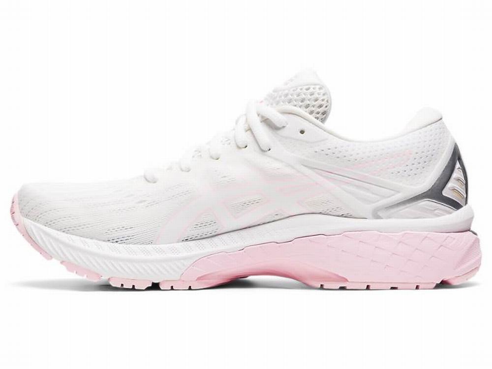 Chaussures Running Asics GT-2000 9 Femme Blanche Rose | SZO-827196