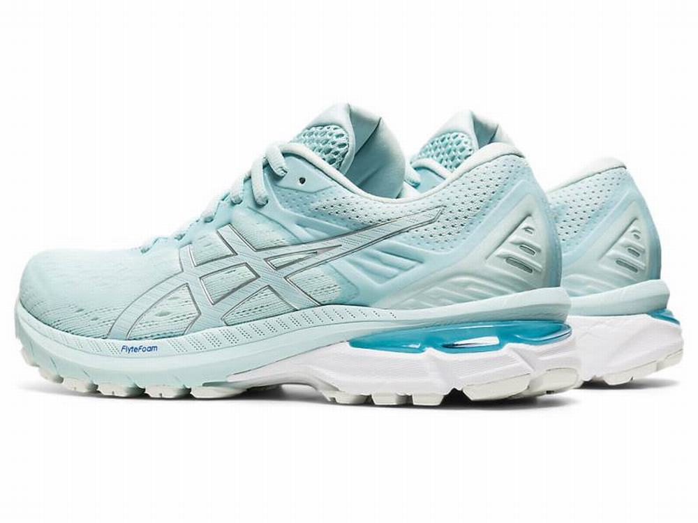 Chaussures Running Asics GT-2000 9 Femme Turquoise Clair Argent | UFS-207149