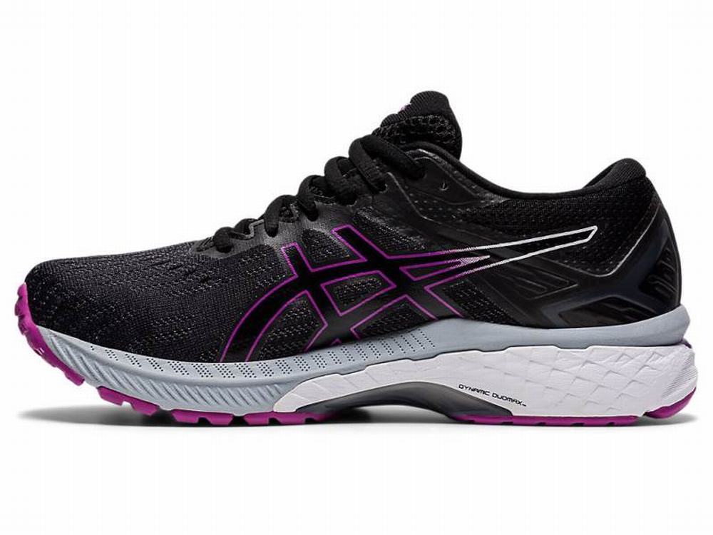 Chaussures Running Asics GT-2000 9 G-TX Femme Noir Violette | DBN-730541