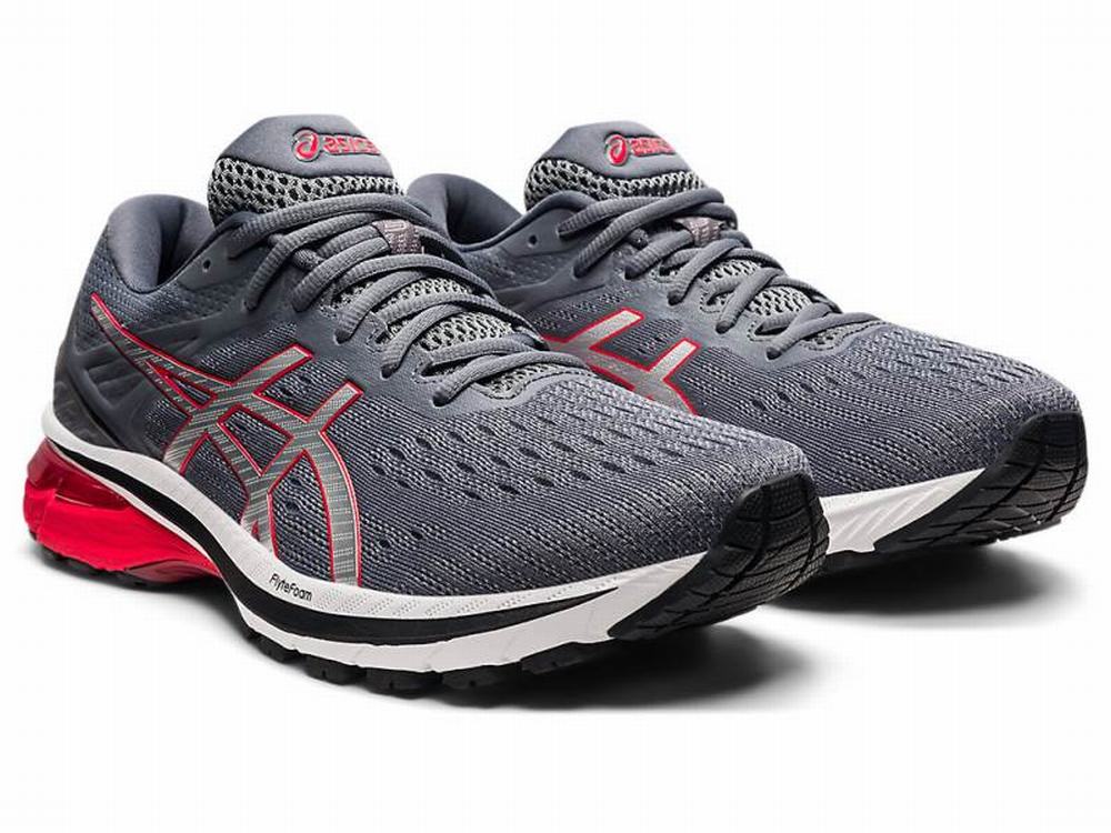 Chaussures Running Asics GT-2000 9 Homme Argent | DRC-695708