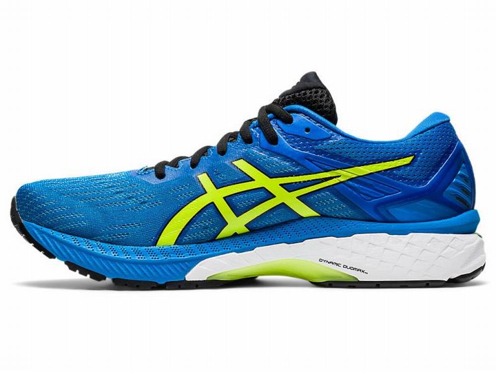 Chaussures Running Asics GT-2000 9 Homme Bleu Vert Clair | DSY-573194