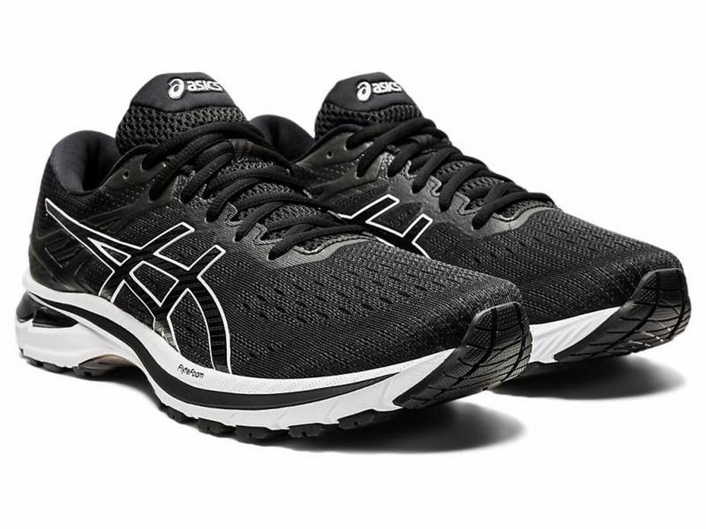 Chaussures Running Asics GT-2000 9 Homme Noir Blanche | EVN-817290