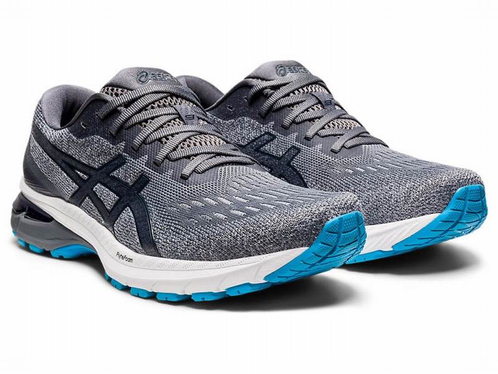 Chaussures Running Asics GT-2000 9 KNIT Homme Bleu | DJL-846901