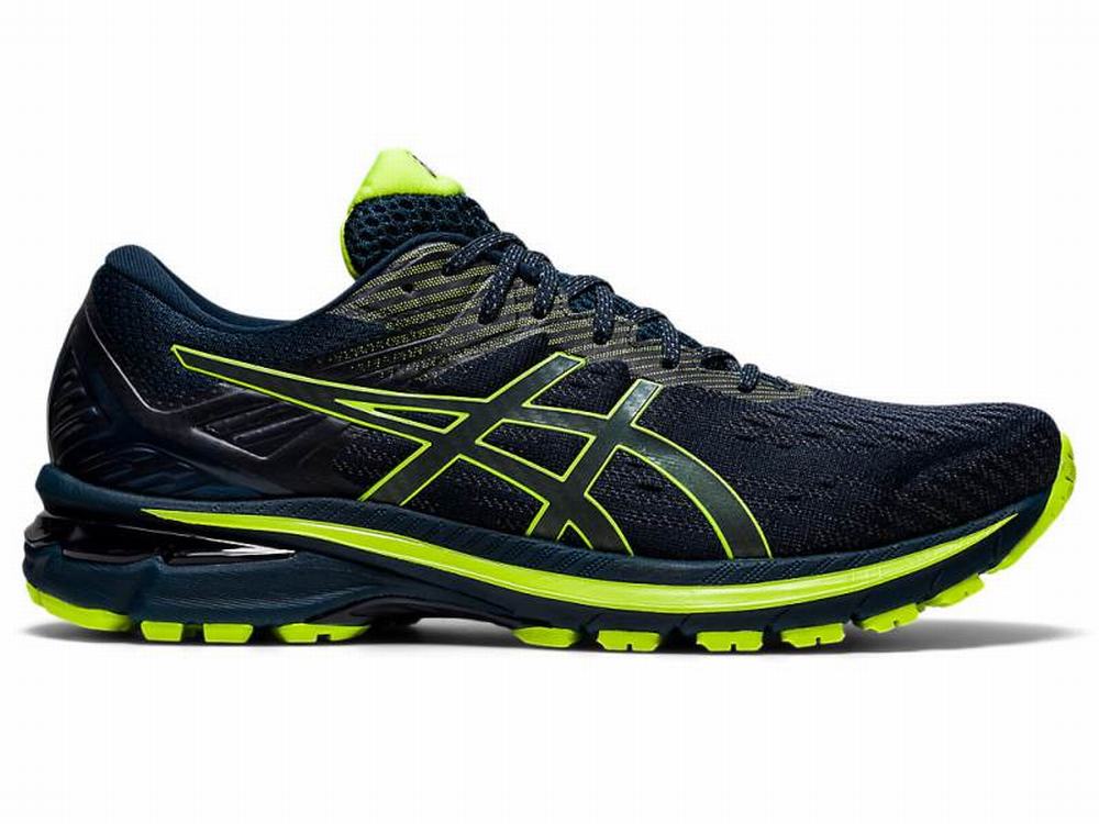 Chaussures Running Asics GT-2000 9 LITE-SHOW Homme Bleu | MBJ-625893