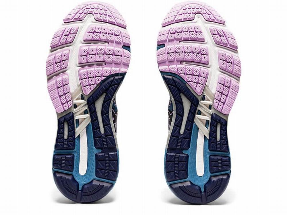 Chaussures Running Asics GT-4000 2 (D) Femme Grise Bleu Marine | LMW-456012