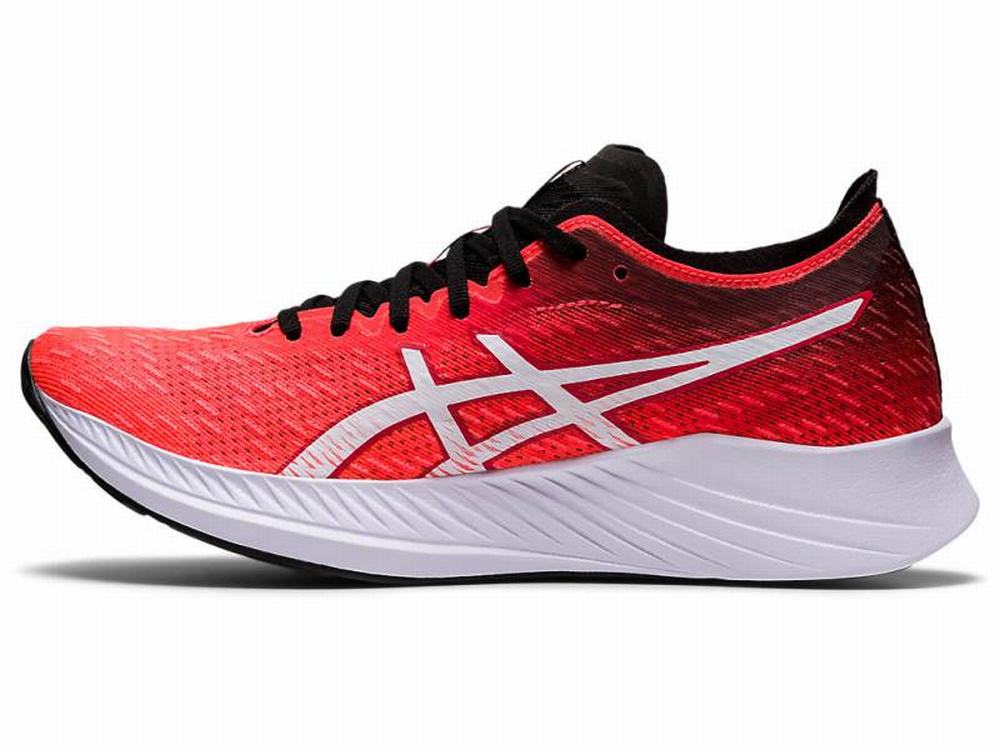 Chaussures Running Asics MAGIC SPEED Femme Orange Rouge Blanche | WGN-461750