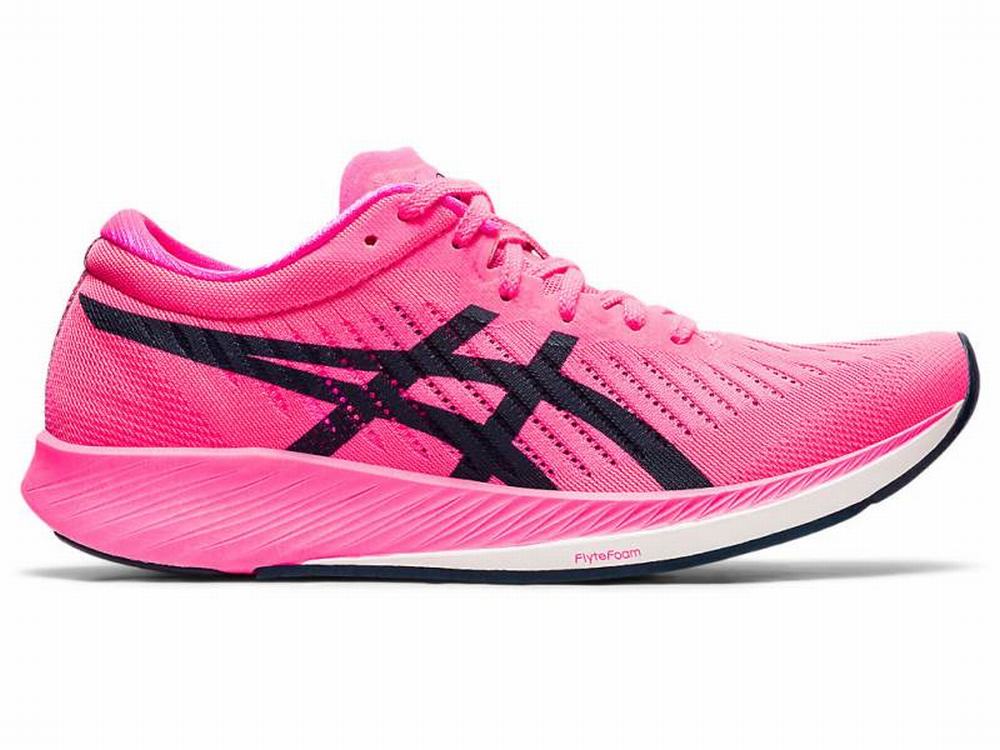 Chaussures Running Asics METARACER Femme Rose Bleu | GXN-682473