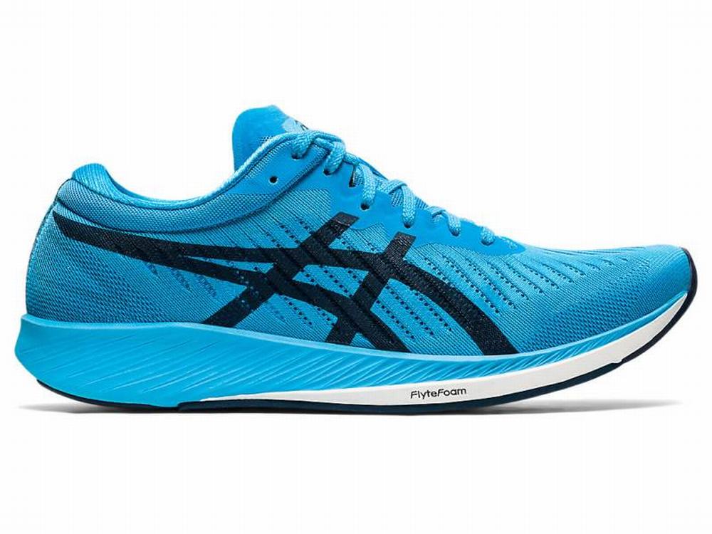 Chaussures Running Asics METARACER Homme Turquoise Clair Bleu | UWA-625109