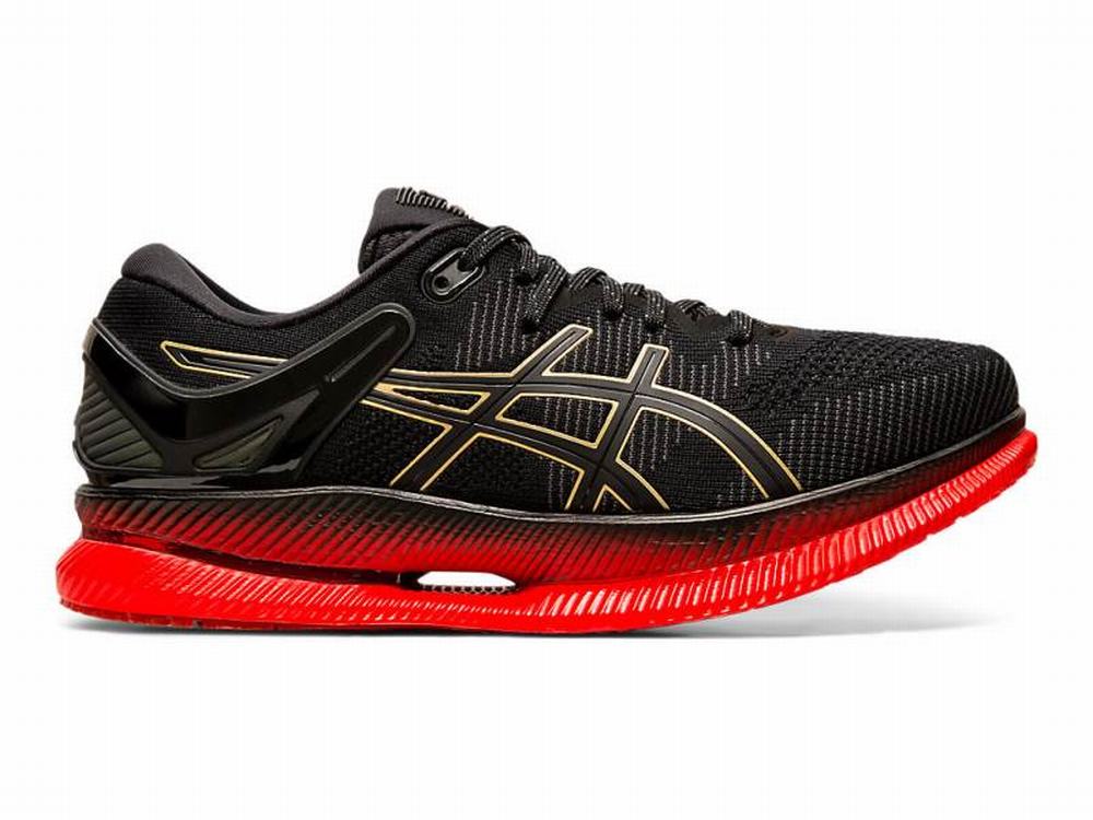 Chaussures Running Asics METARIDE Femme Noir Rouge | NWG-285460