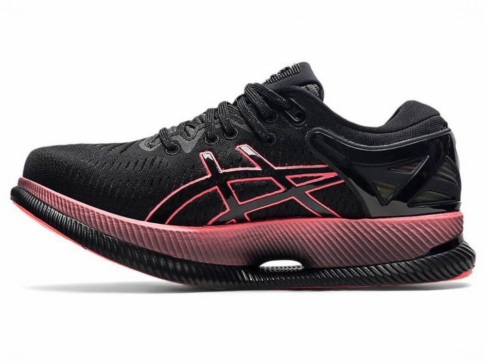 Chaussures Running Asics METARIDE Femme Noir Corail | RLZ-860234