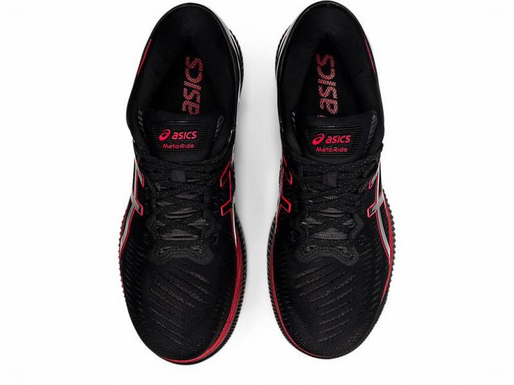 Chaussures Running Asics METARIDE Homme Noir Rouge | RCS-413850