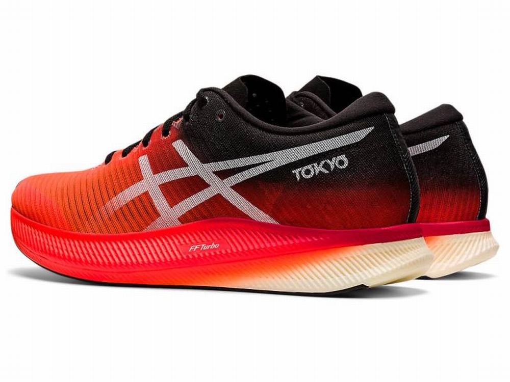 Chaussures Running Asics METASPEED EDGE Homme Orange Rouge Blanche | XHF-213865