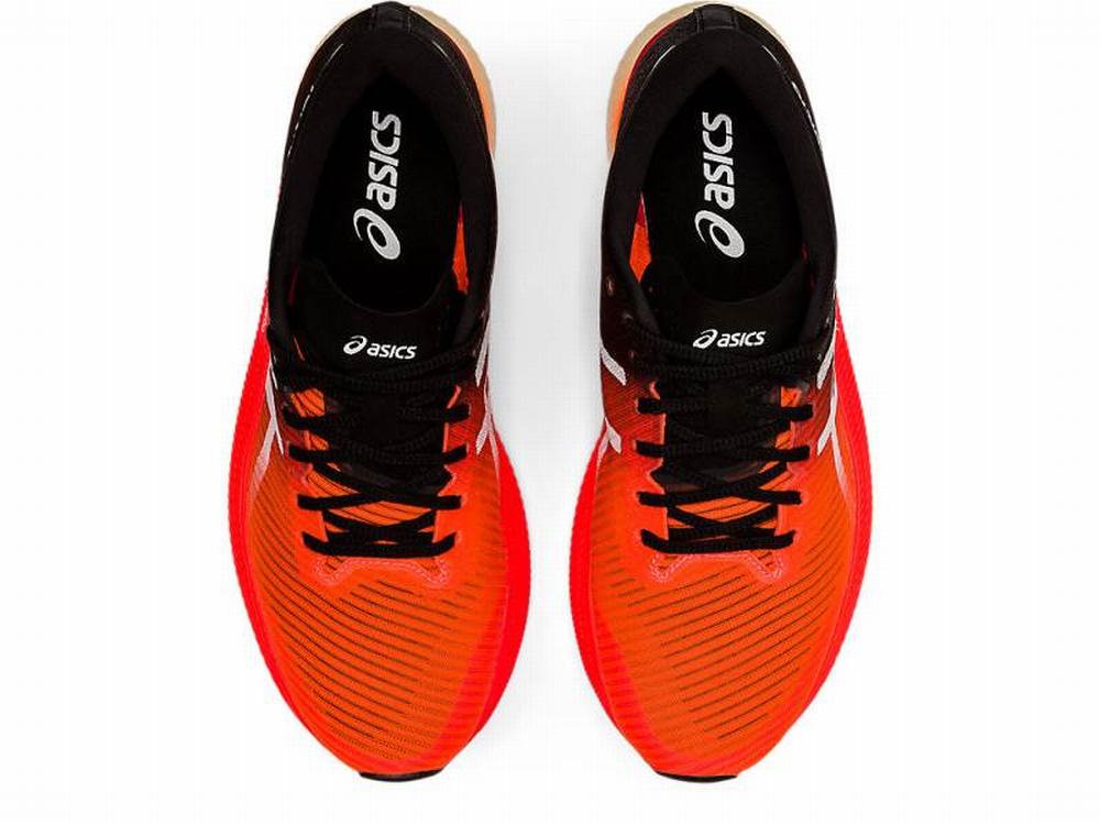 Chaussures Running Asics METASPEED EDGE Homme Orange Rouge Blanche | XHF-213865