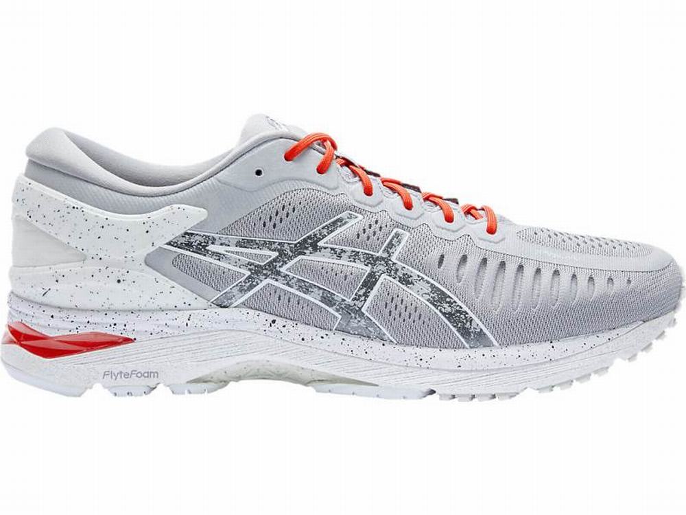 Chaussures Running Asics Metarun Femme Grise Rouge Blanche | DBZ-796450