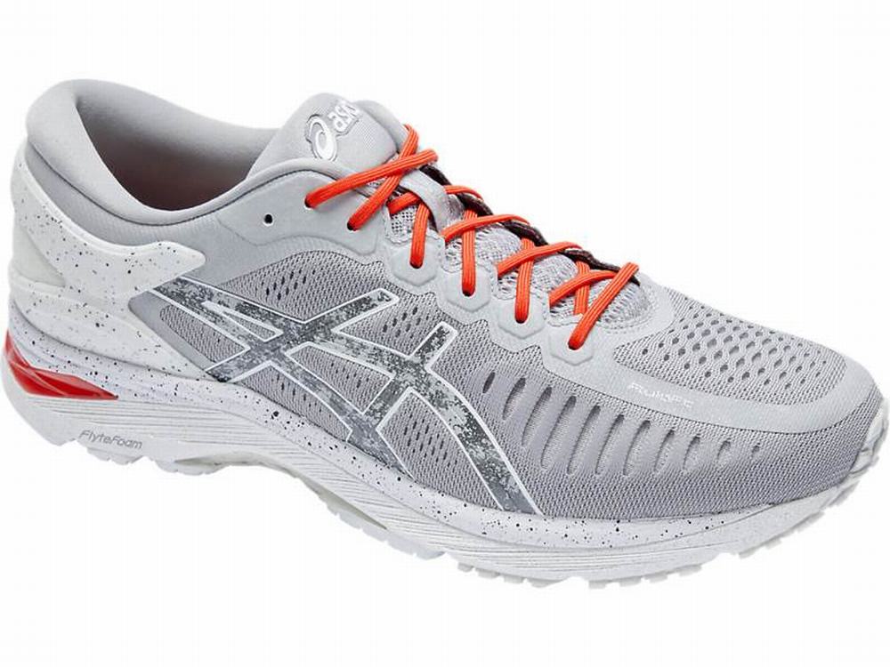 Chaussures Running Asics Metarun Femme Grise Rouge Blanche | DBZ-796450