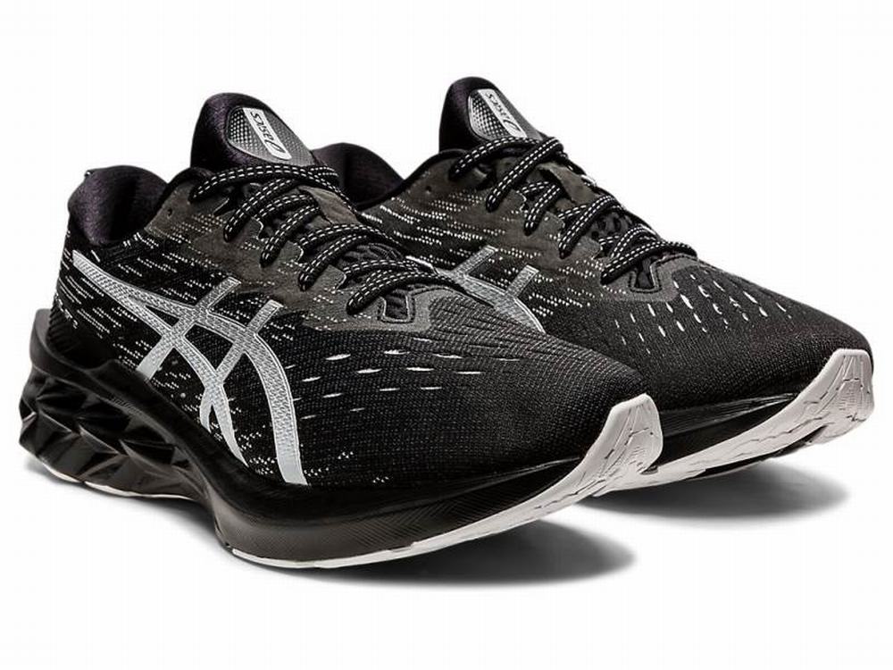 Chaussures Running Asics NOVABLAST 2 Homme Noir Argent | CHX-850473