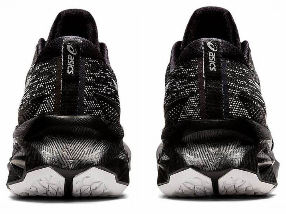 Chaussures Running Asics NOVABLAST 2 Homme Noir Argent | CHX-850473