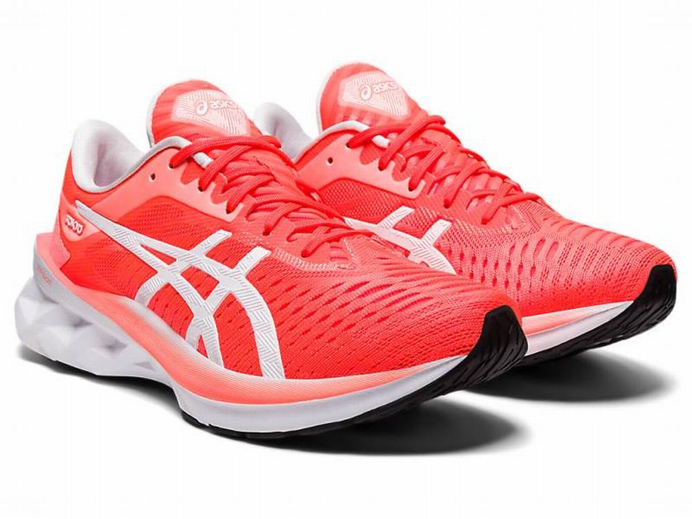 Chaussures Running Asics NOVABLAST Femme Orange Noir Rouge | APL-812369