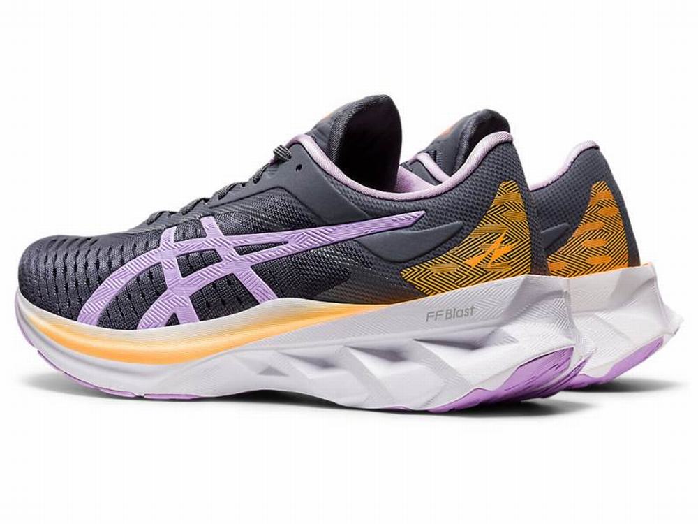 Chaussures Running Asics NOVABLAST Femme Grise Foncé | XTM-037516