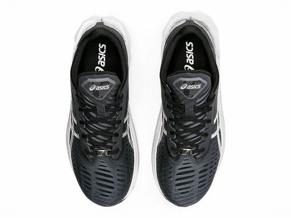 Chaussures Running Asics NOVABLAST Platinum Femme Grise Argent | YVI-517380