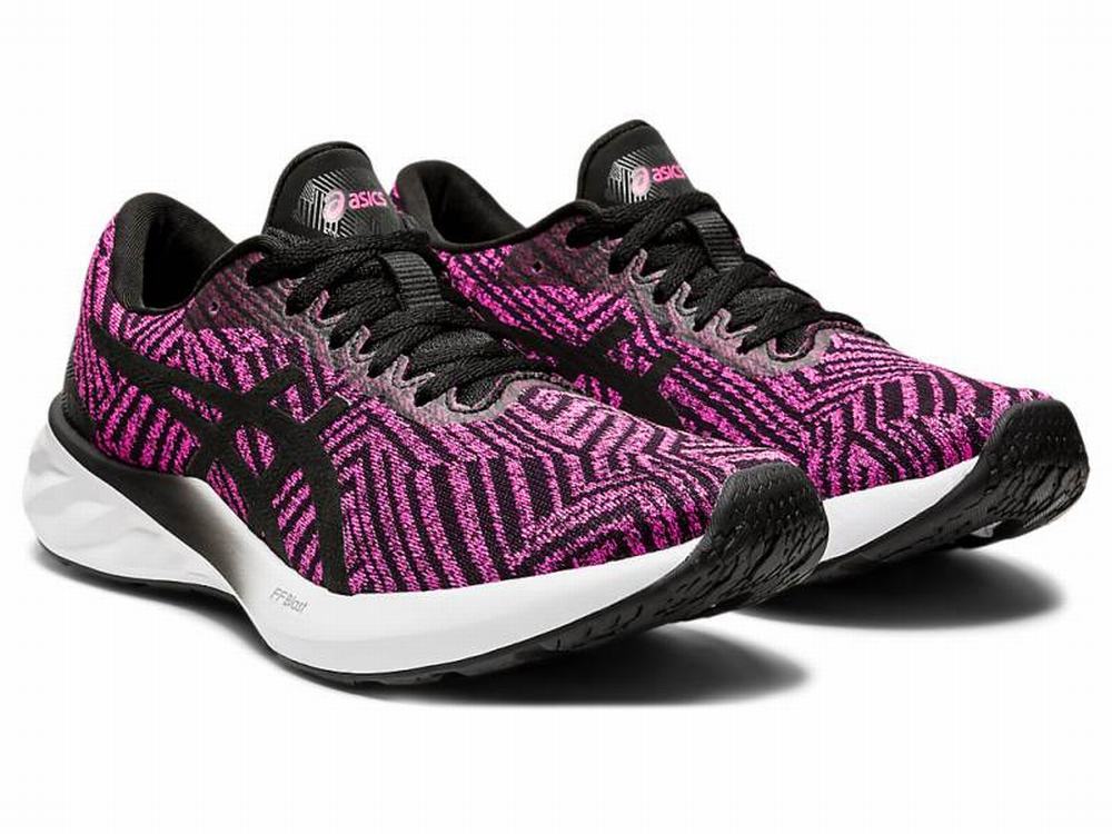 Chaussures Running Asics ROADBLAST Femme Rose Noir | OKE-782041