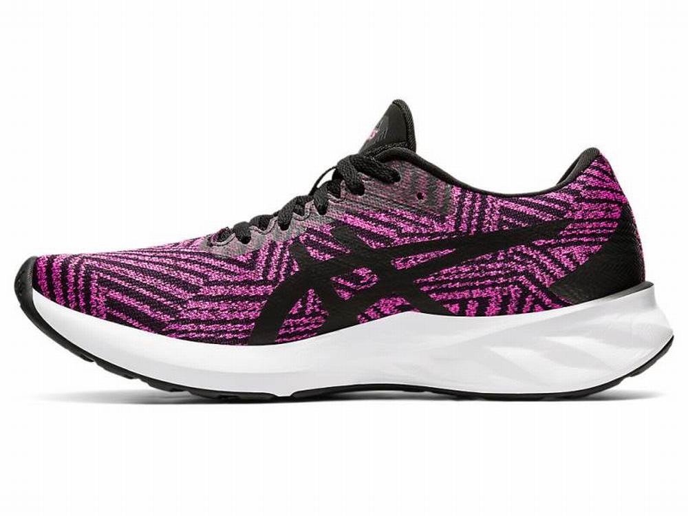 Chaussures Running Asics ROADBLAST Femme Rose Noir | OKE-782041