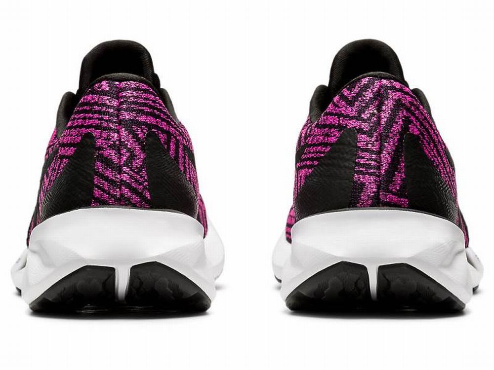 Chaussures Running Asics ROADBLAST Femme Rose Noir | OKE-782041