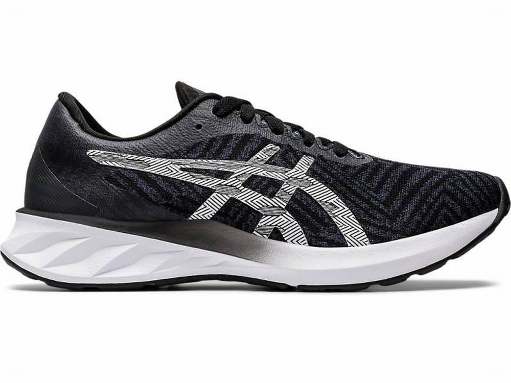 Chaussures Running Asics ROADBLAST Femme Noir Blanche | TJI-342519