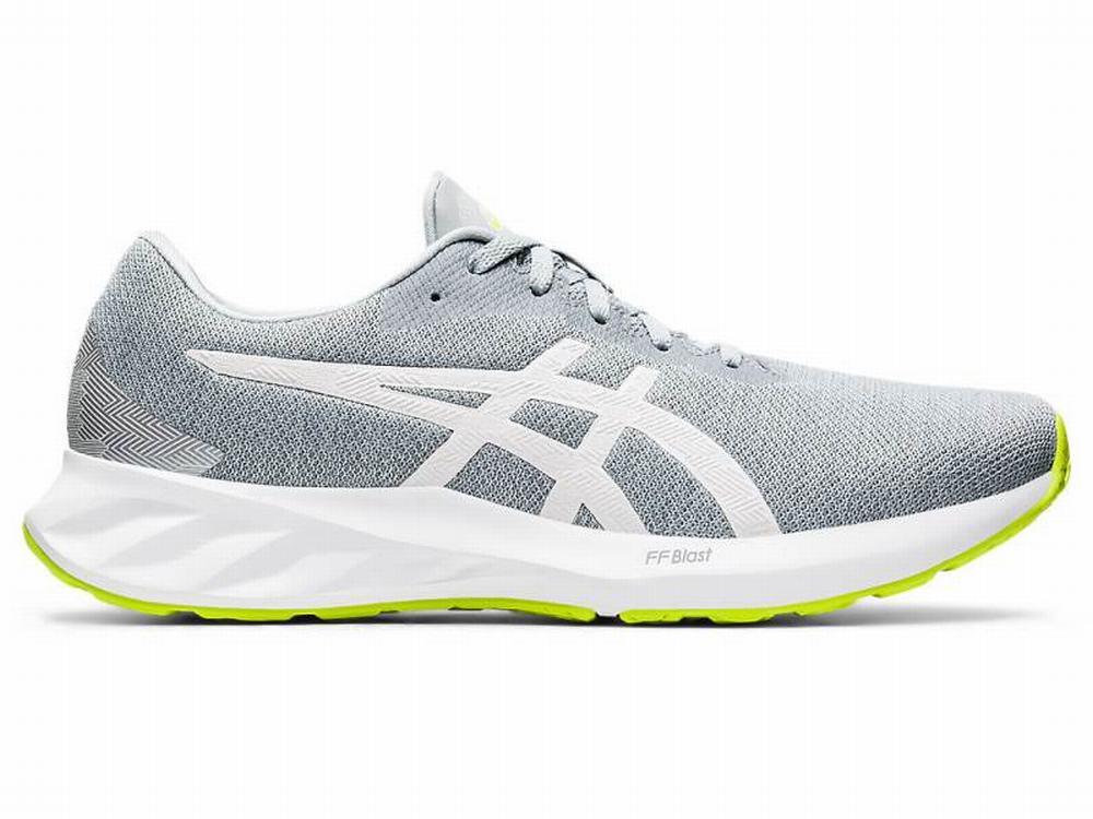 Chaussures Running Asics ROADBLAST Homme Blanche Grise | CWH-561930