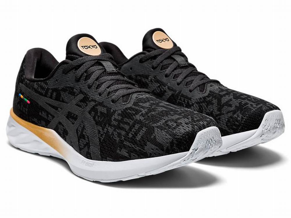 Chaussures Running Asics ROADBLAST Homme Noir Grise | KGA-596027