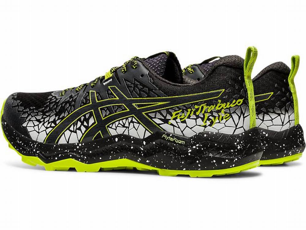 Chaussures Trail Asics FujiTrabuco Lyte Homme Noir Grise | UOQ-714632